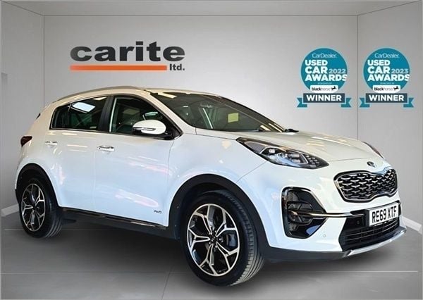 White Used 2019 Kia Sportage GT-Line SUV | £17,995 (Fair price) - Image 1/1