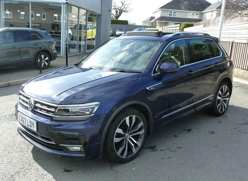 Used VW Tiguan R-line 180 HP (132 kW) 2017 Blue SUV