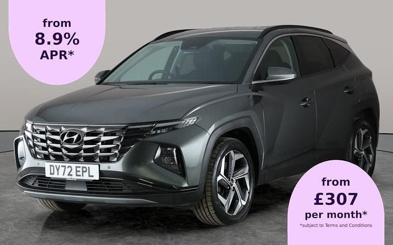 Grey Used 2022 Hyundai Tucson Premium SUV | £21,399 (Fair price) - Image 1/2