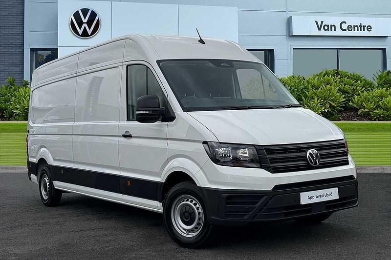 White New 2025 VW Crafter Van | £32,991 (Super price) - Image 1/4