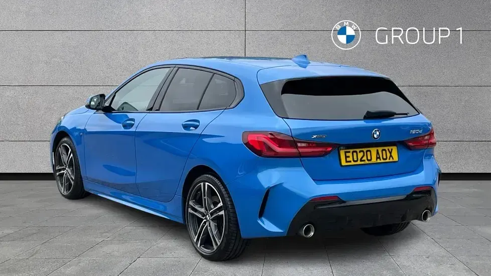 Used BMW 120 M Sport 190 HP (139 kW) 2020 Misano blue metallic Hatchback