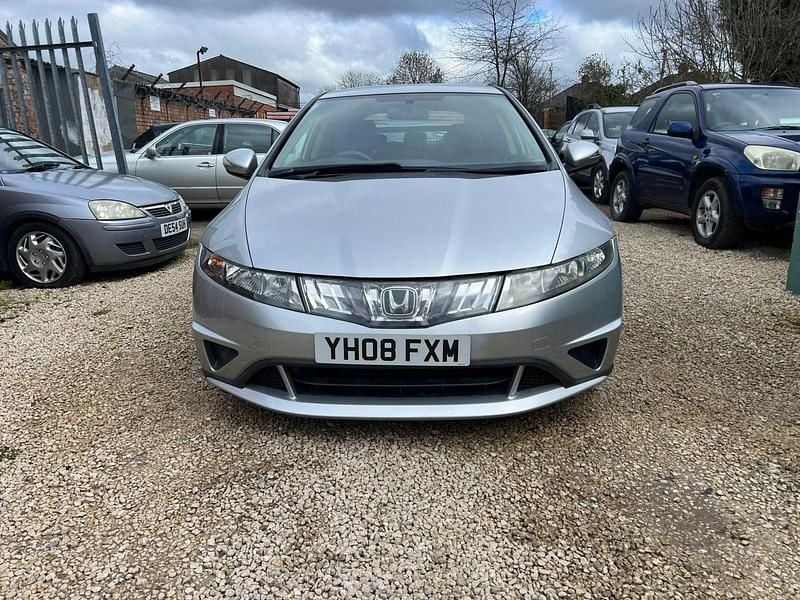 Used Honda Civic SE 2008 Silver Hatchback