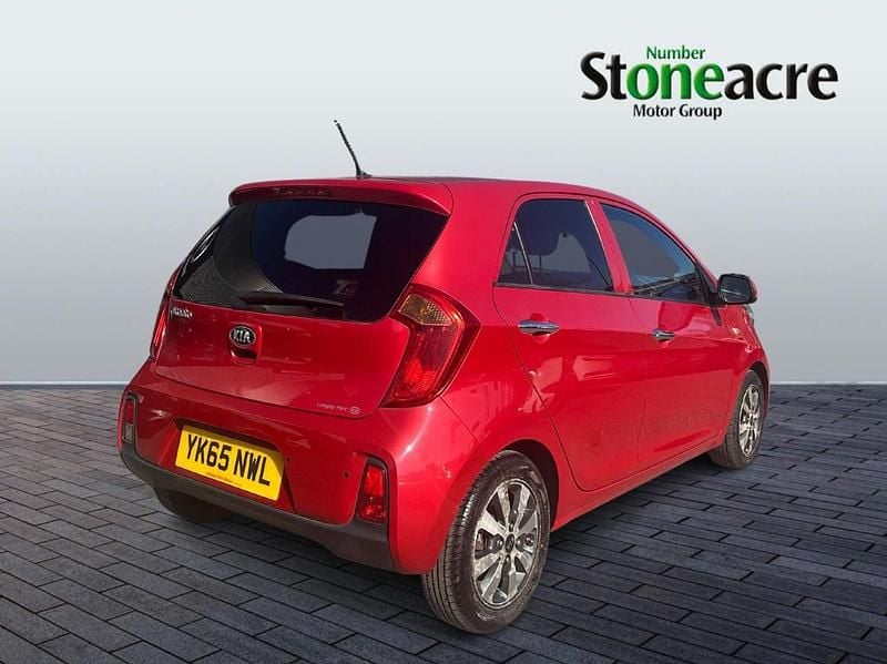 Used Kia Picanto 68 HP (50 kW) 2015 Red Hatchback