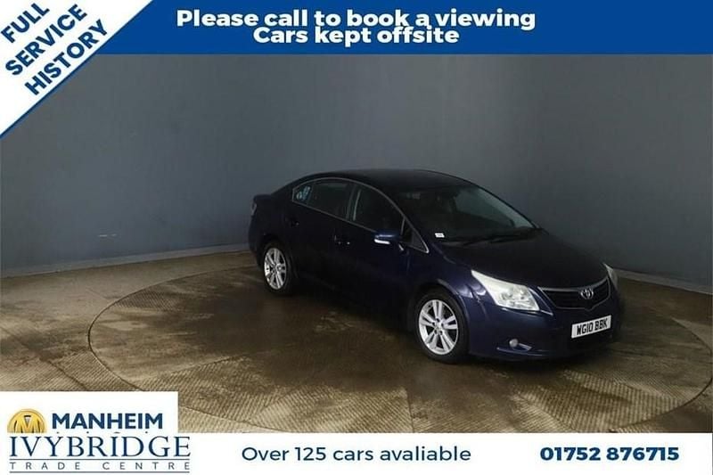 Blue Used 2010 Toyota Avensis T4 Sedan | £2,494 (Fair price) - Image 1/1