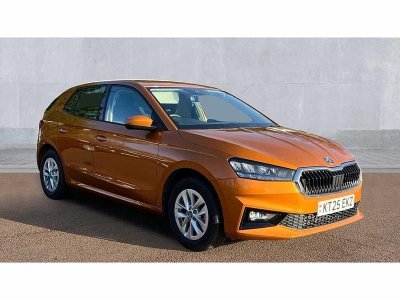 Used Skoda Fabia SE 80 HP (58 kW) 2025 Orange Hatchback