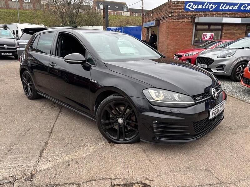 Used VW Golf VII GTD 2016 Black Hatchback