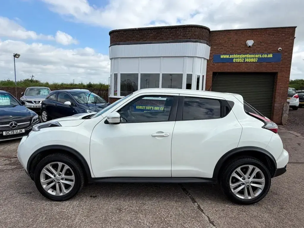 Używany Nissan Juke Acenta 2015 Biały SUV