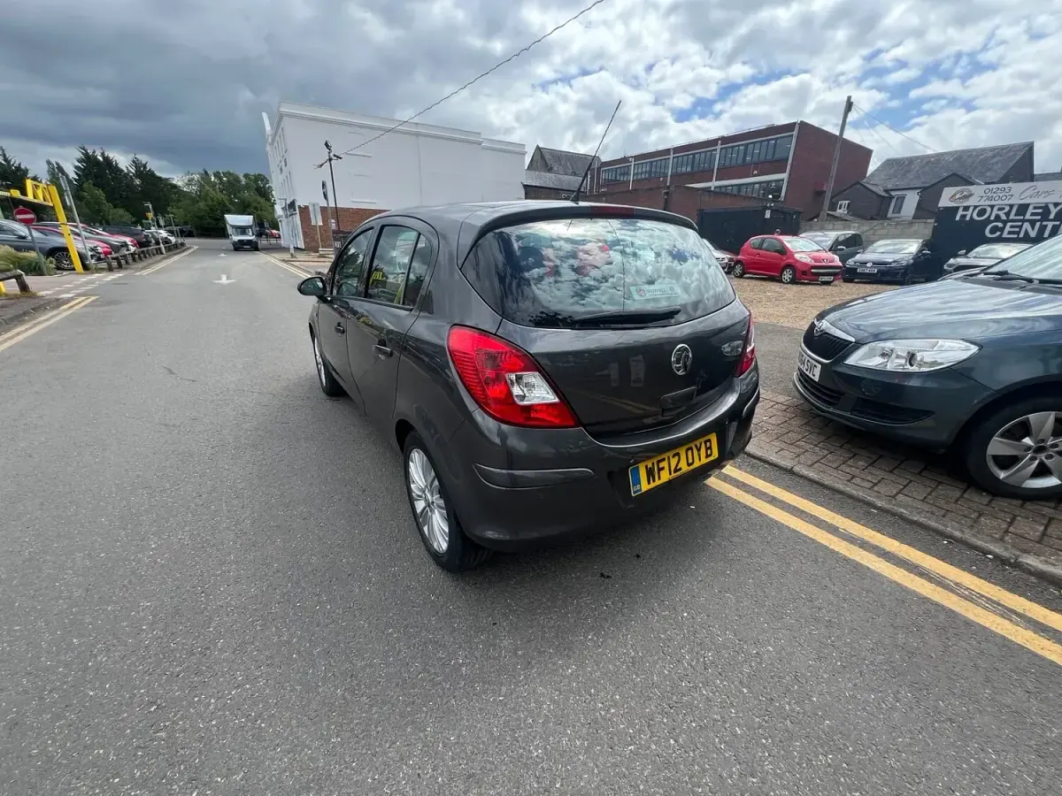 Used Vauxhall Corsa 90 HP (66 kW) 2012 Grey Hatchback