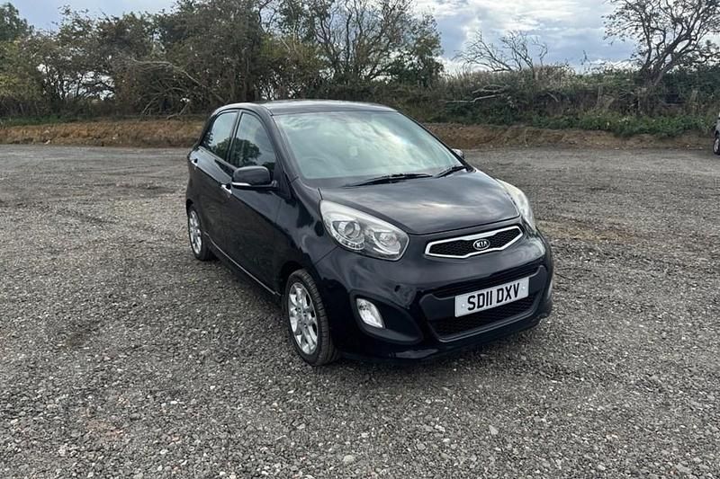 Black Used 2011 Kia Picanto 3 Hatchback | £2,695 (Fair price) - Image 1/1