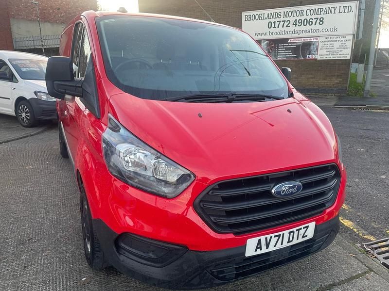 Used Ford Transit Custom 2021 Red Van