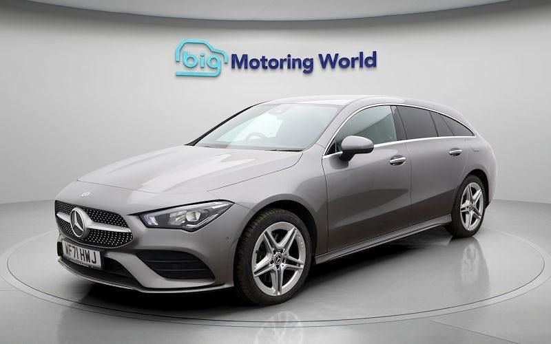 Used Mercedes CLA250e Shooting Brake AMG line 259 HP (190 kW) 2021 Grey Estate
