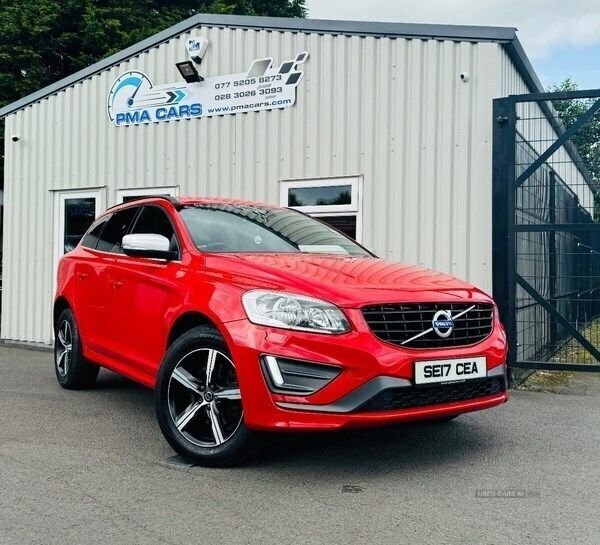 Red Used 2017 Volvo XC60 R-Design SUV | £12,750 (Good price) - Image 1/4