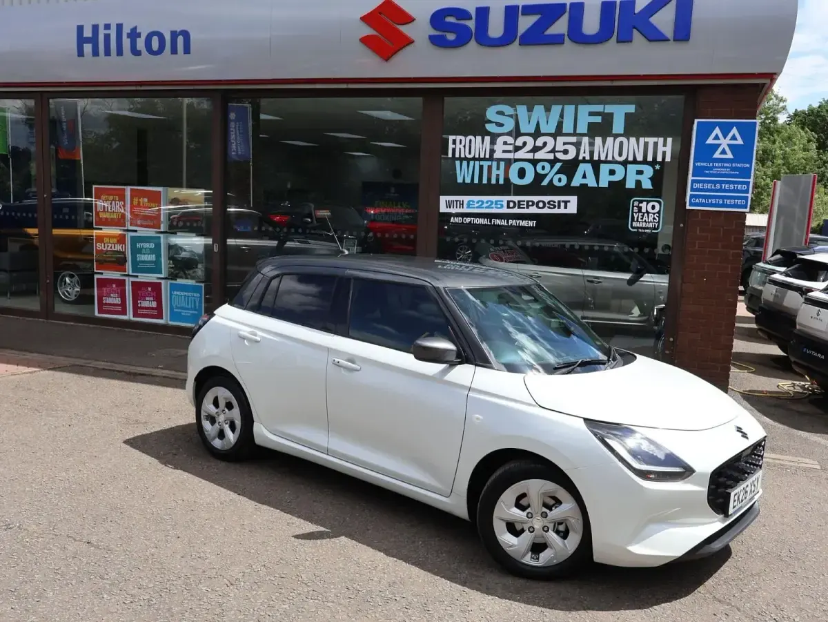Used Suzuki Swift 82 HP (60 kW) 2026 White Hatchback