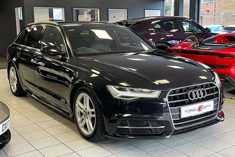Used Audi A6 S-Line 190 HP (139 kW) 2016 Black Estate