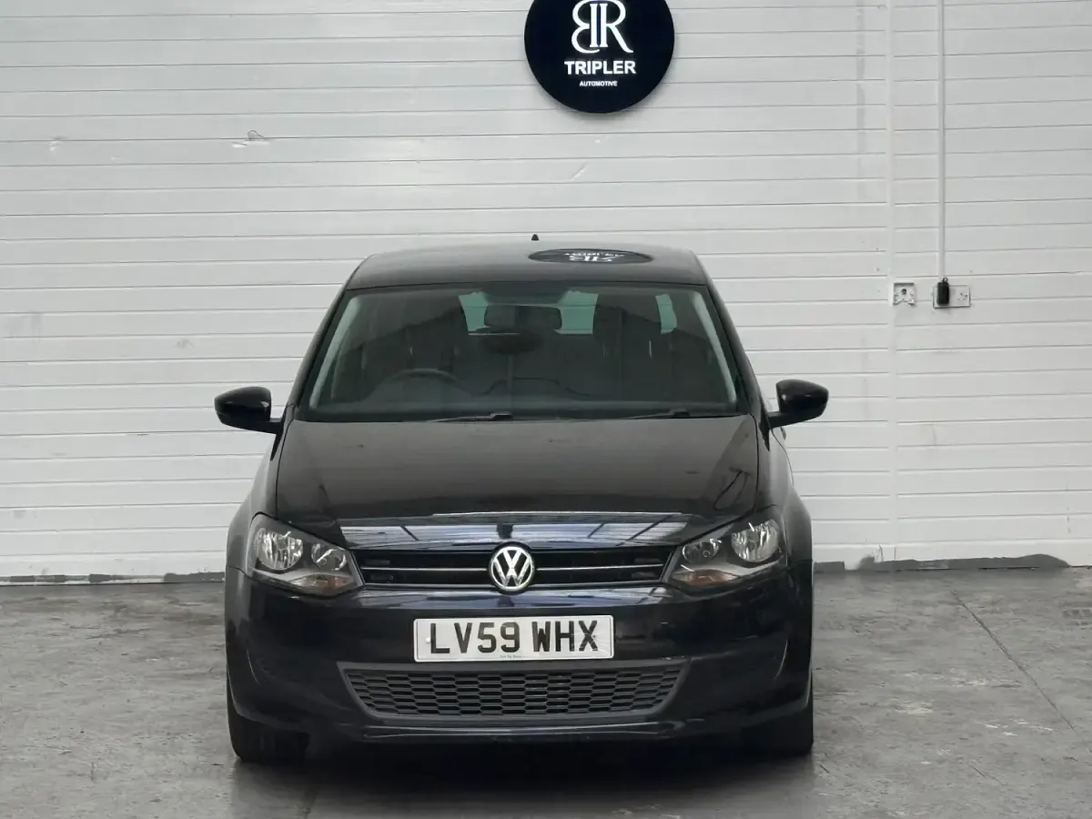 Used VW Polo SE 85 HP (62 kW) 2010 Black Hatchback