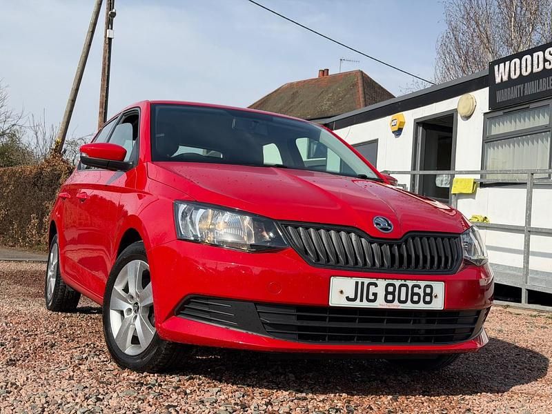 Used Skoda Fabia Colour Edition 2024 Orange Hatchback
