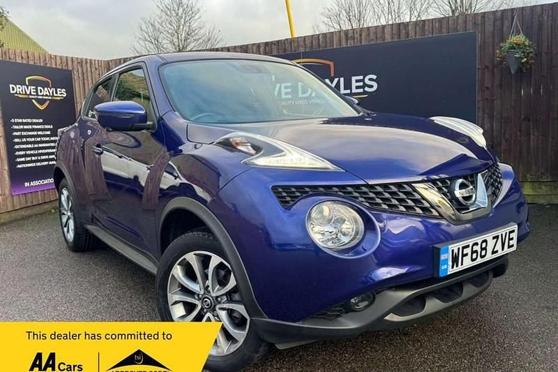 Used Nissan Juke Tekna 2018 Blue SUV