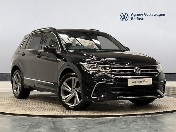 Used VW Tiguan R-line Edition 150 HP (110 kW) 2024 Black SUV