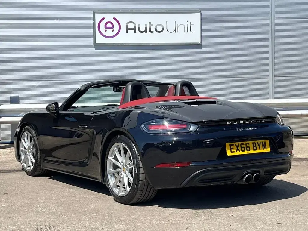 Used Porsche 718 Boxster 300 HP (220 kW) 2016 Black Cabriolet