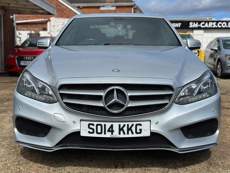 Used Mercedes E350 AMG 2014 Silver Sedan
