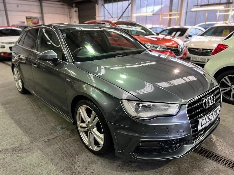 Used Audi A3 Sportback S-Line 2013 Grey Hatchback
