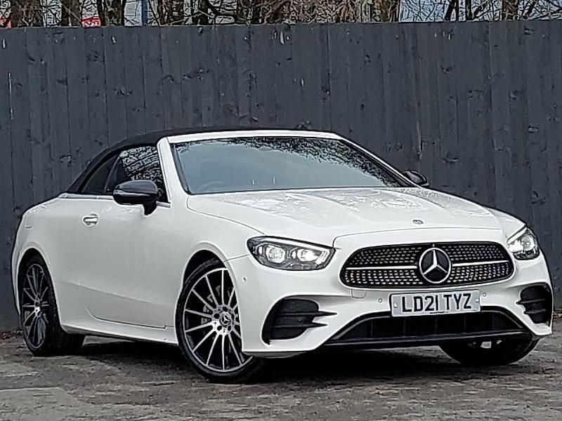 White Used 2021 Mercedes E300 AMG line Cabriolet | £28,498 (Super price) - Image 1/4