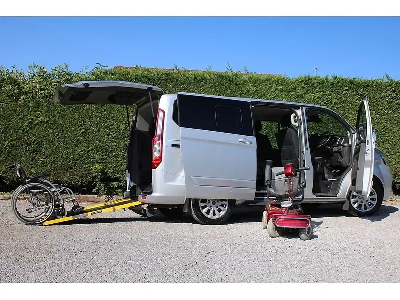 Used Ford Tourneo Custom Titanium 130 HP (95 kW) 2020 Silver Van