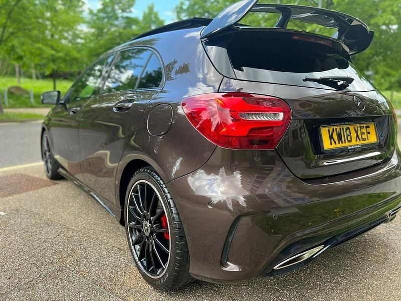 Used Mercedes A200 AMG Line Premium Plus 2018 Bronze Hatchback