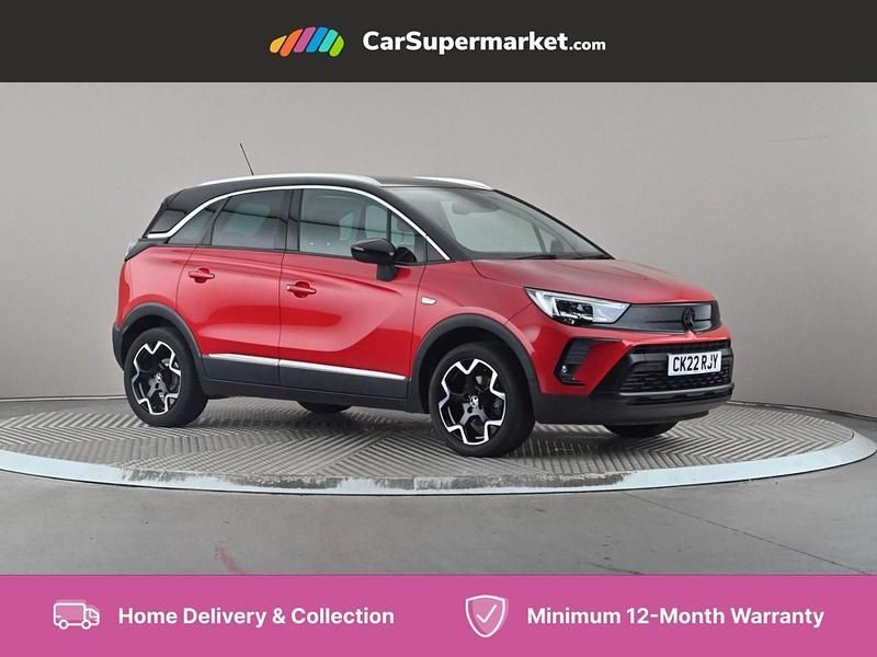 Red Used 2022 Vauxhall Crossland Ultimate SUV | £14,297 (Good price) - Image 1/4