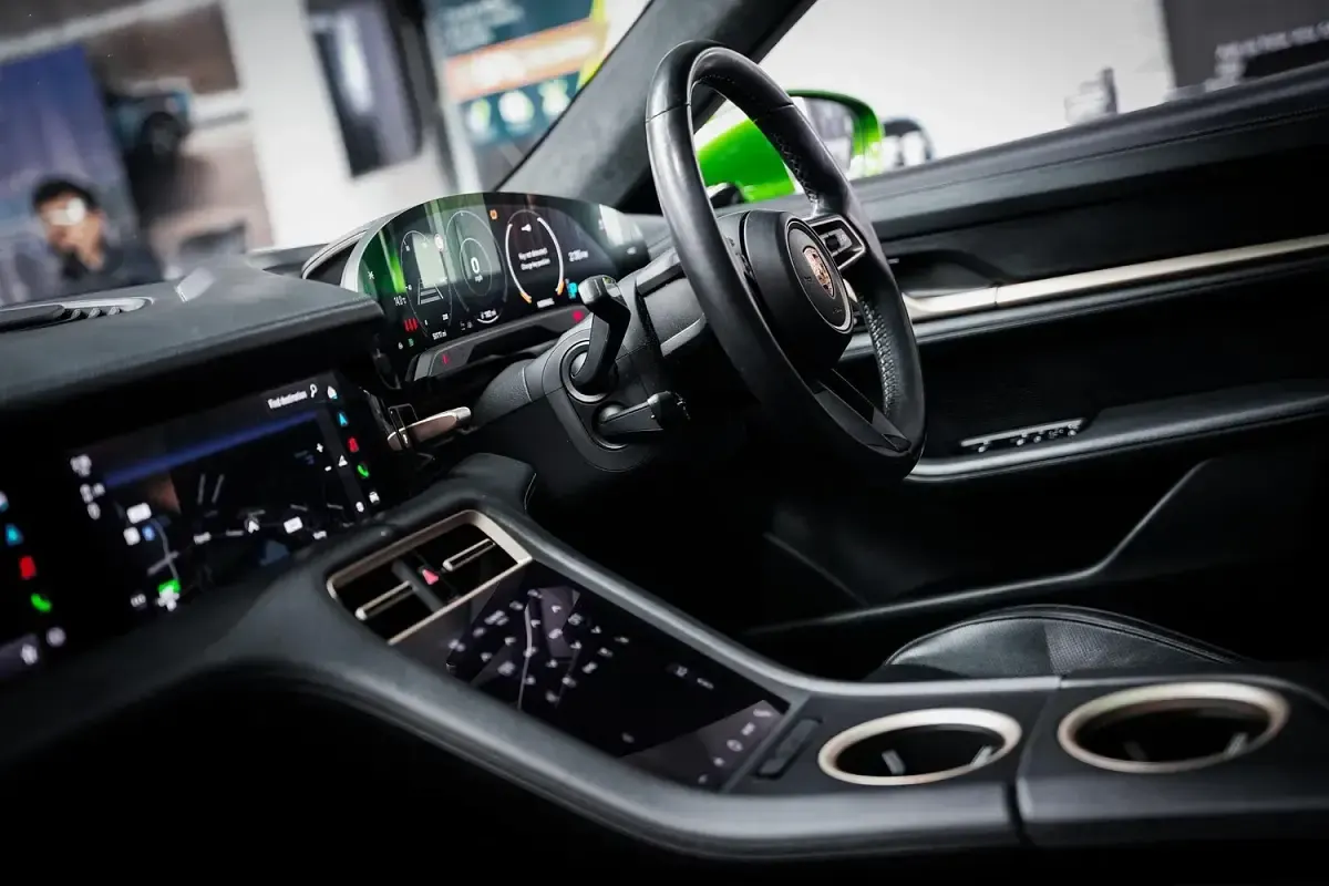 Used Porsche Taycan Performance Package 500 kW (680 HP) 2020 Green Sedan