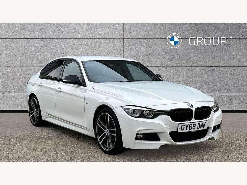 White Used 2018 BMW 320 M Sport Sedan | £18,995 (Fair price) - Image 1/4