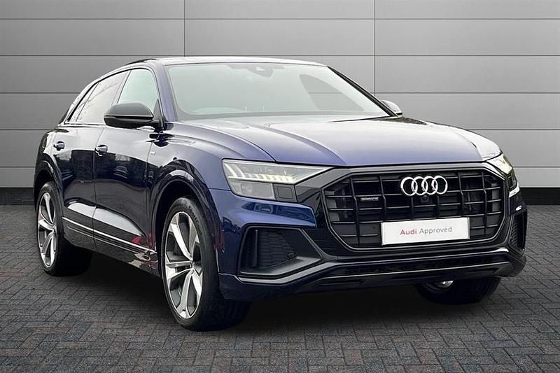 Navarra blue Used 2022 Audi Q8 Black Edition SUV | £48,050 (A bit pricey) - Image 1/4