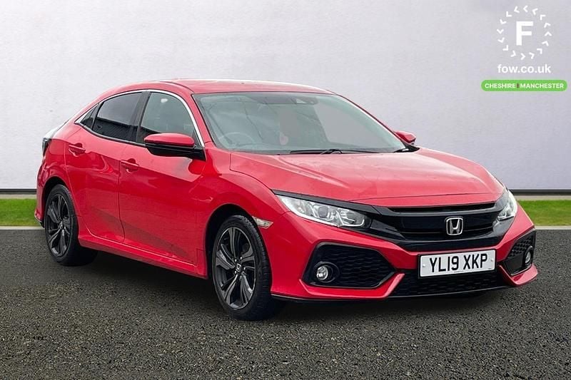 Used Honda Civic SR 126 HP (92 kW) 2019 Red Hatchback