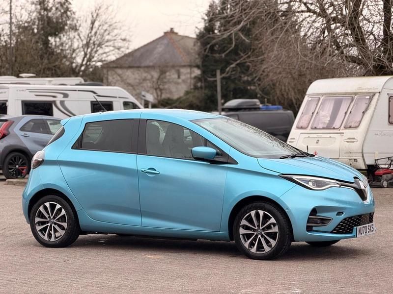 Used Renault Zoe GT-Line 100 kW (136 HP) 2020 Blue Hatchback