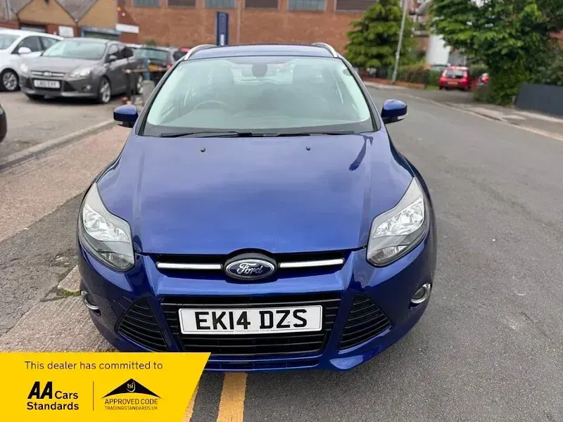Used Ford Focus Titanium 125 HP (91 kW) 2014 Blue Estate