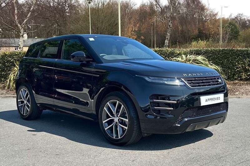 Black Used 2025 Land Rover Range Rover evoque SE Dynamic SUV | £40,500 (Expensive) - Image 1/4
