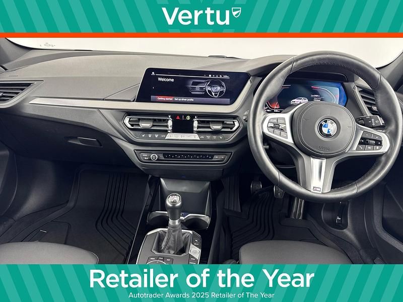 Used BMW 118 M Sport 136 HP (100 kW) 2023 White Hatchback