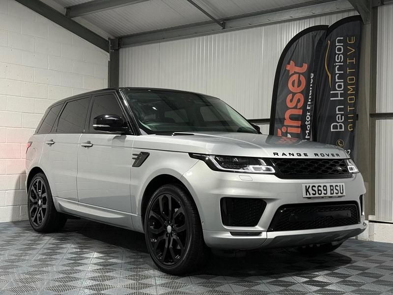 Silver Used 2019 Land Rover Range Rover Sport Autobiography Dynamic SUV | £32,995 (Fair price) - Image 1/4