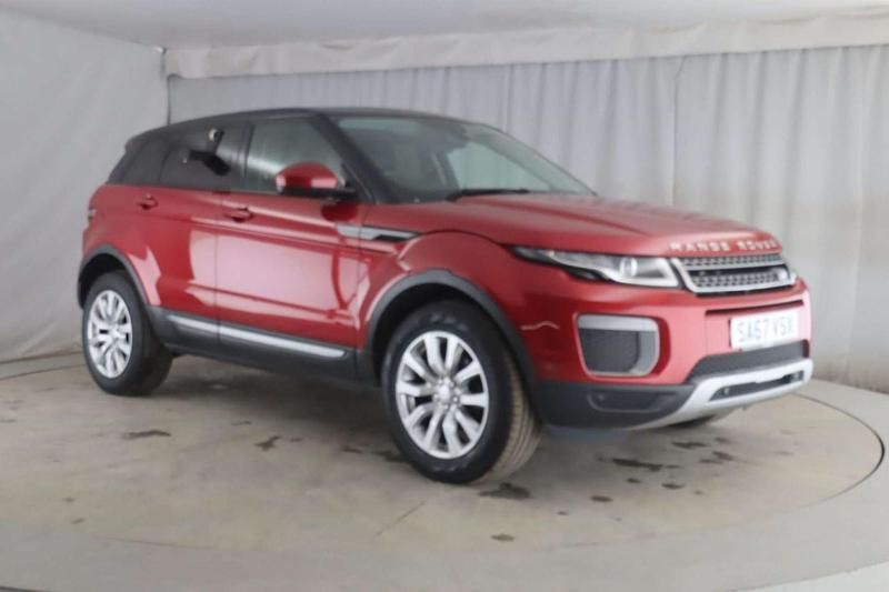 Red Used 2017 Land Rover Range Rover evoque SE SUV | £8,995 (Good price) - Image 1/2