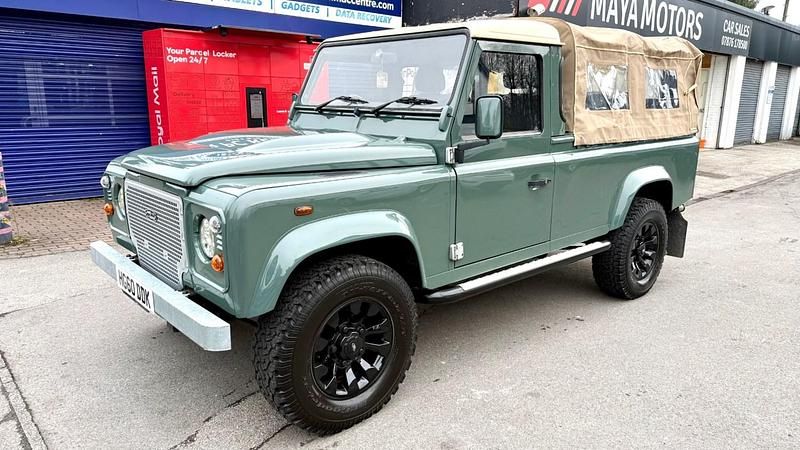 Used Land Rover Defender 2010 Green Pickup