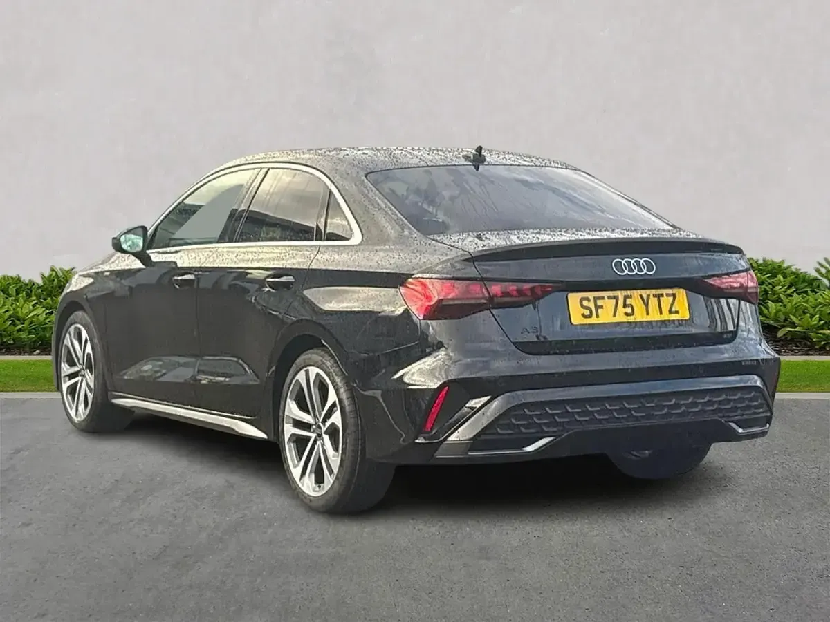 Used Audi A3 S-Line 147 HP (108 kW) 2025 Black Sedan