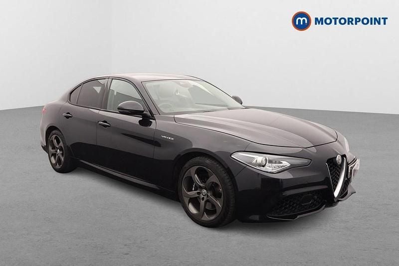 Black Used 2019 Alfa Romeo Giulia Veloce Sedan | £20,749 (Fair price) - Image 1/4