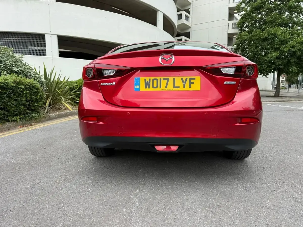 Used Mazda 3 2017 Red Sedan