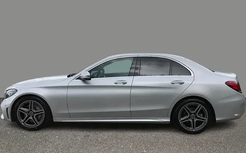 Used Mercedes C300 AMG Line Premium 245 HP (180 kW) 2019 Silver Sedan