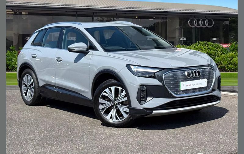 Grey Used 2023 Audi Q4 e-tron Sport SUV | £22,390 - Image 1/4