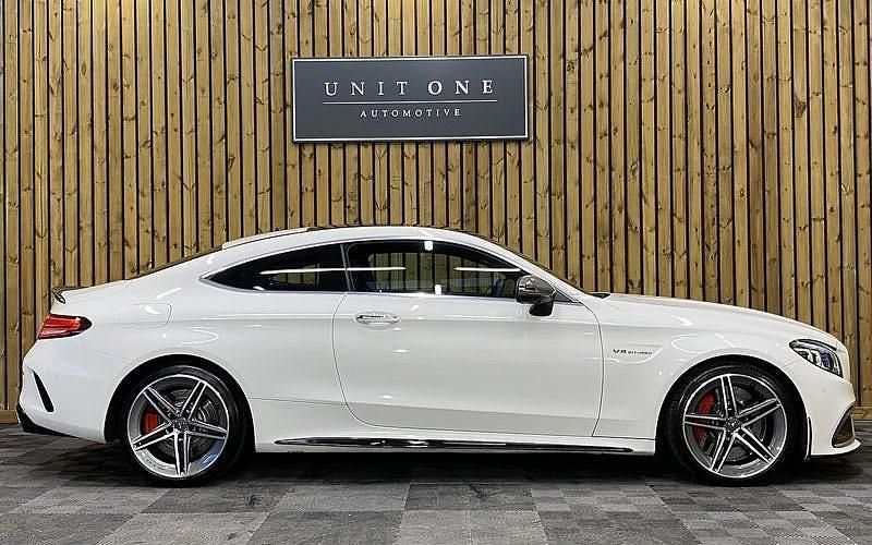 Used Mercedes C63 AMG Premium Plus 510 HP (375 kW) 2019 White Coupe