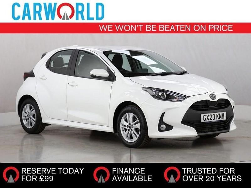 White Used 2023 Mazda 2 Hatchback | £14,990 (Fair price) - Image 1/3