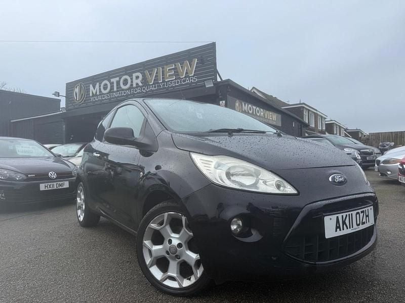 Used Ford Ka Metall 69 HP (50 kW) 2011 Black Hatchback