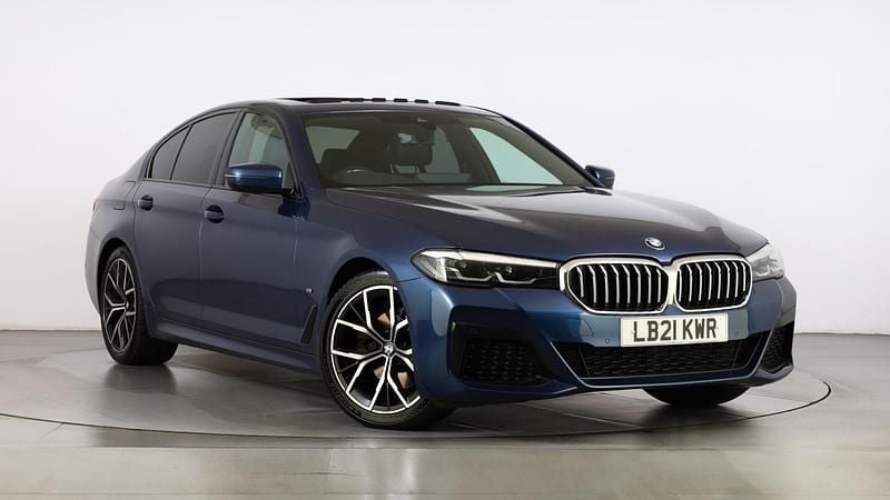 Blue Used 2021 BMW 520 M Sport | £25,000 (A bit pricey) - Image 1/4