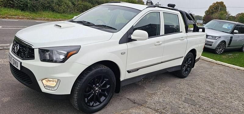 White Used 2017 Ssangyong (KGM) Musso Pickup | £11,495 - Image 1/3